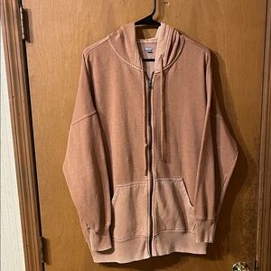 Aerie Women's Tan Zip Up Jacket